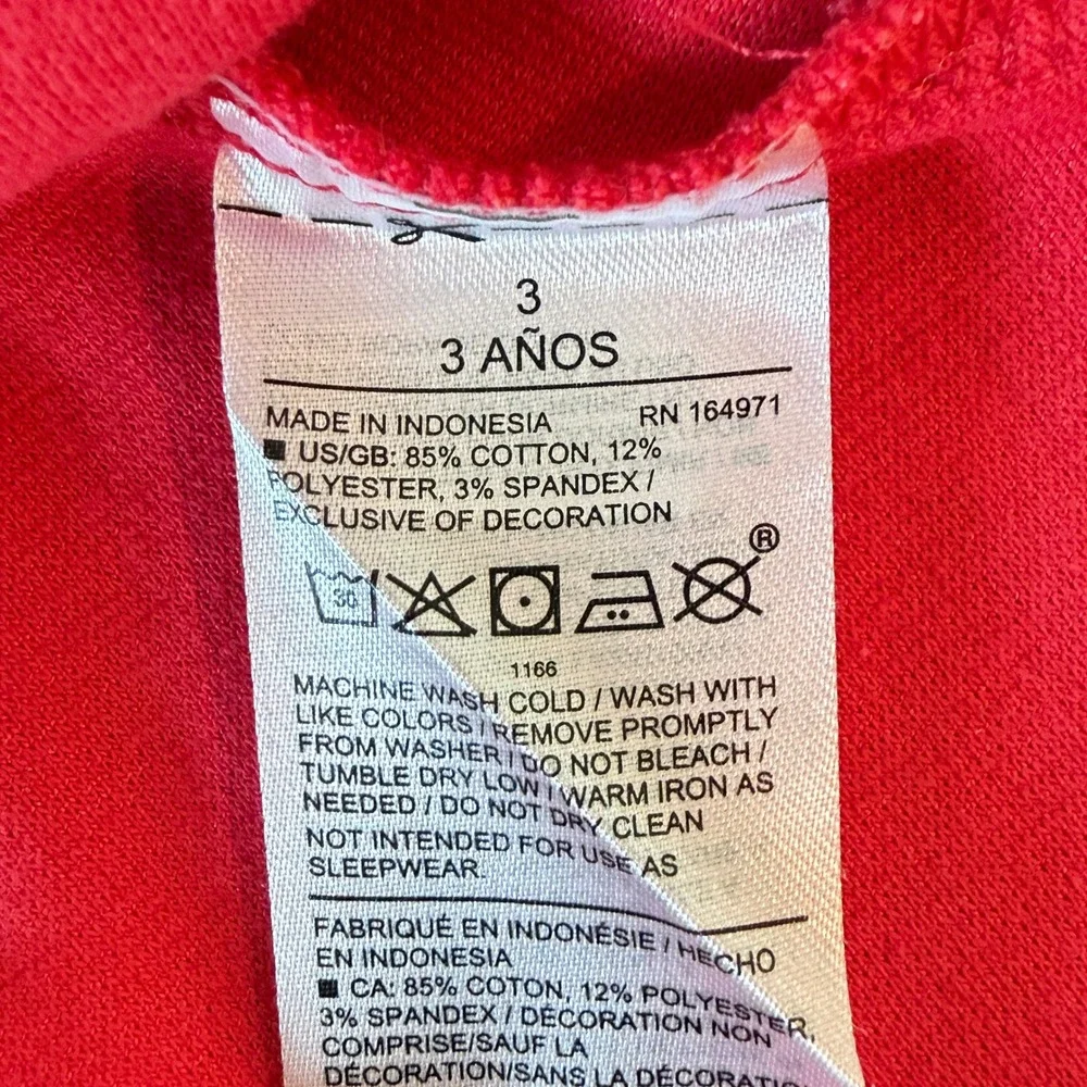 Janie and Jack Peter Pan Ponte Knit Dress Sz 3 Red Preppy School Annie Costume